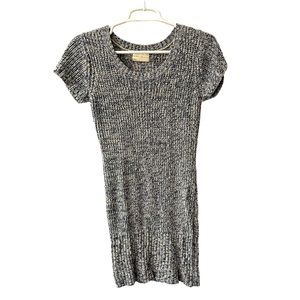 Short Sleeve Sweater Dress